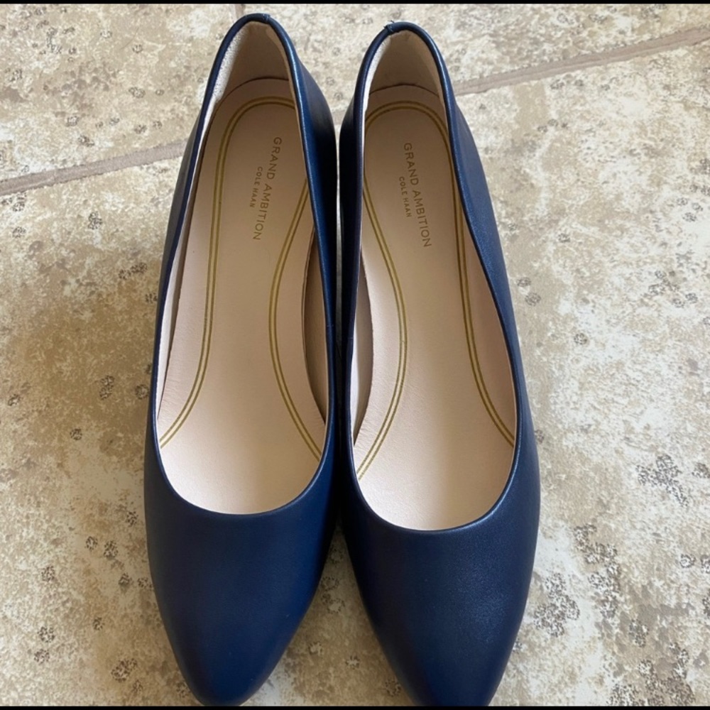 Cole Haan Brand New Unworn Grand Ambition wedge. Genuine leather, size 9.